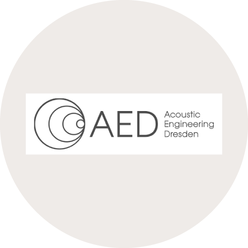 Logo AED Accoustic Engineering Dresden